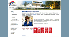 Desktop Screenshot of hahn-immobilien.net